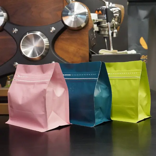 コーヒー包装用の150g横量ストックコーヒーバッグのサイズ表