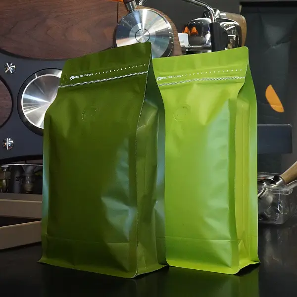 500小売用コーヒー包装用のGコーヒーバッグサイズ寸法