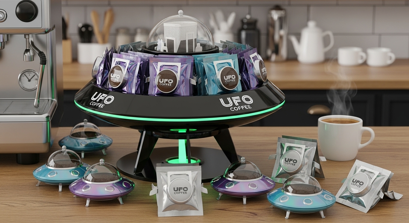 カフェ用のUFOコーヒーサシェフィルター