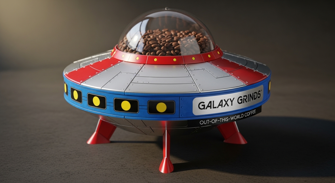 カスタムUFOコーヒーボックスパッケージ