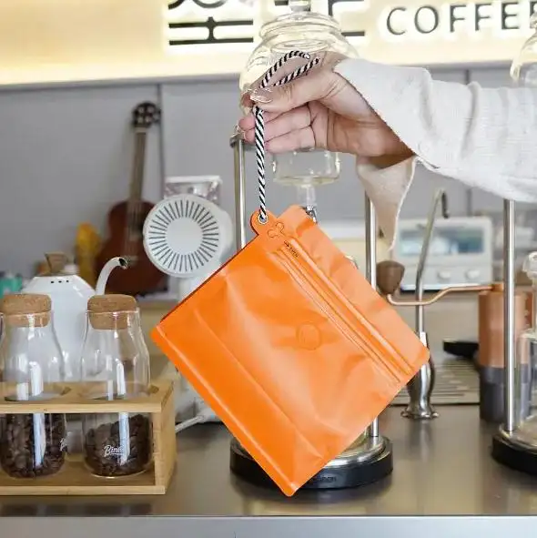 再利用可能なコーヒー包装袋