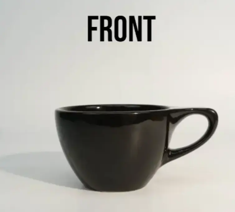 セラミックコーヒーカップのデザイン