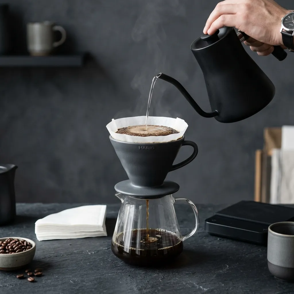 ペーパーコーヒー抽出フィルター