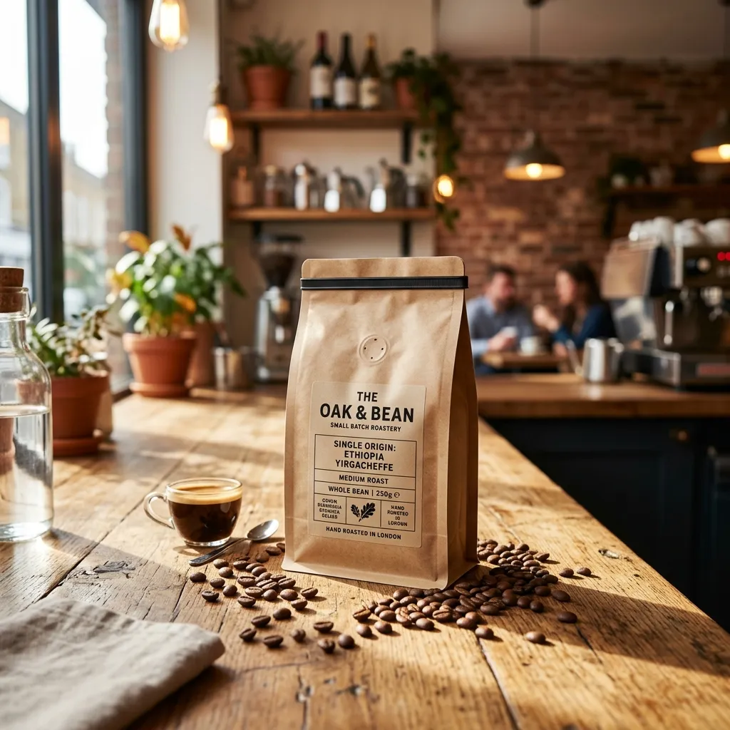 一Coffee_pouch_on_wooden_countertop