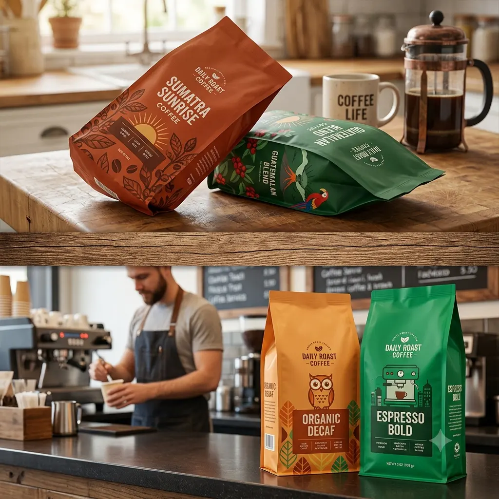 フロントパネルコーヒーポーチ