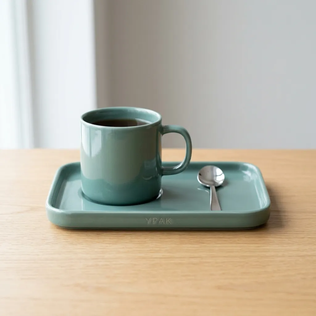 コーヒー・陶器・マグトレイ