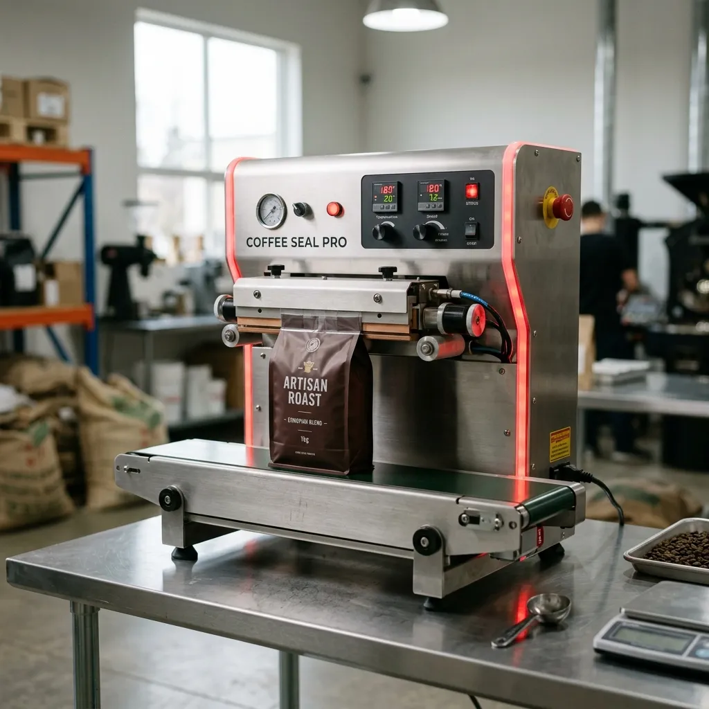コーヒーバッグ・ヒートシール機