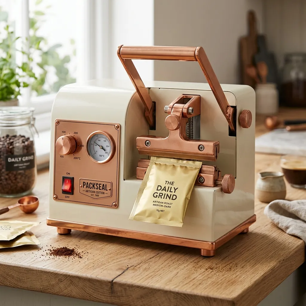 Coffee_sachet_heat sealing_machine