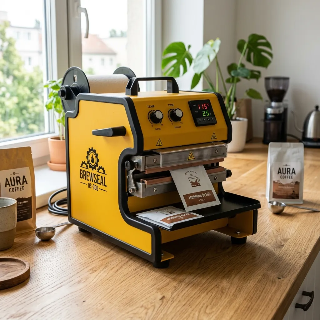 ドリップコーヒーヒートシーリングマシン