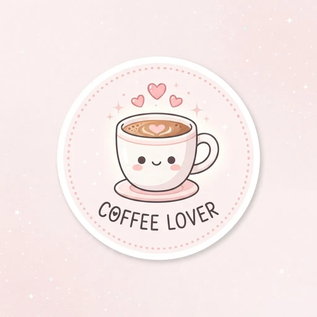コーヒー紙包装ステッカー