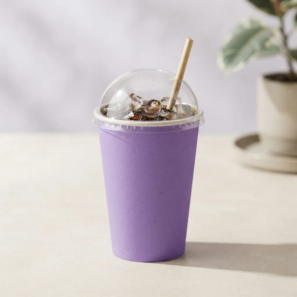 持続可能なアイスコーヒーカップのパッケージング