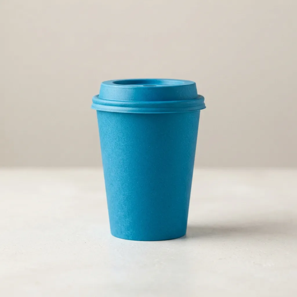生分解性の紙のコーヒーカップ