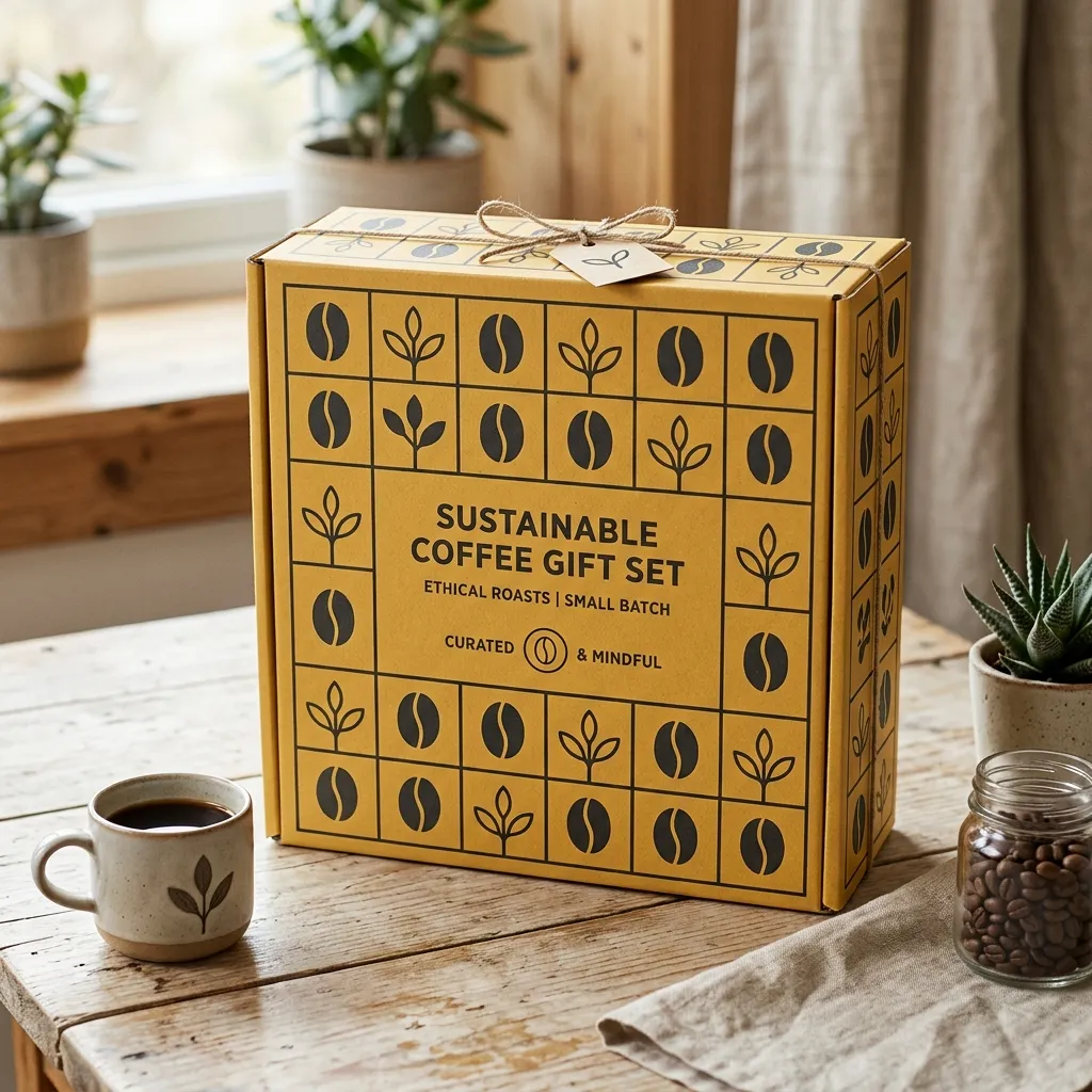 グリーンサステナブルコーヒーギフトボックス