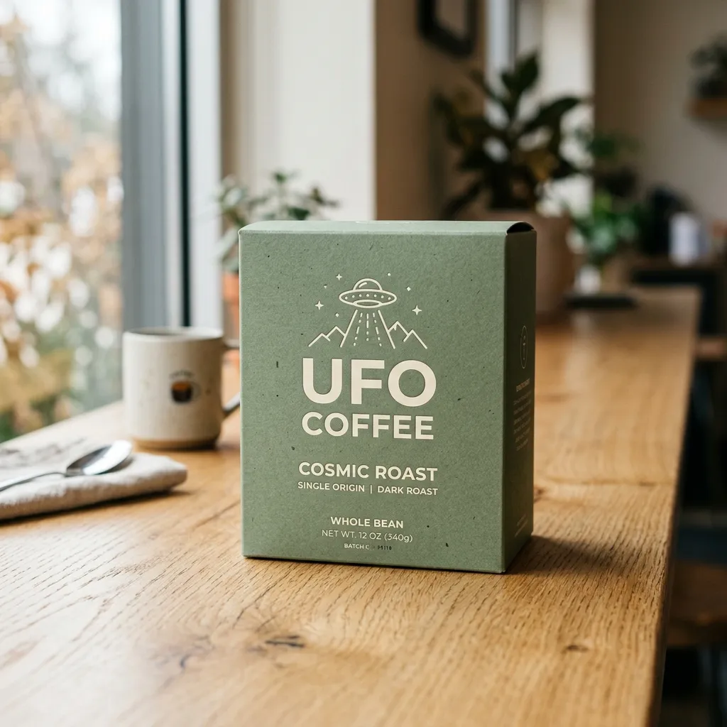 UFOコーヒーボックスパッケージング