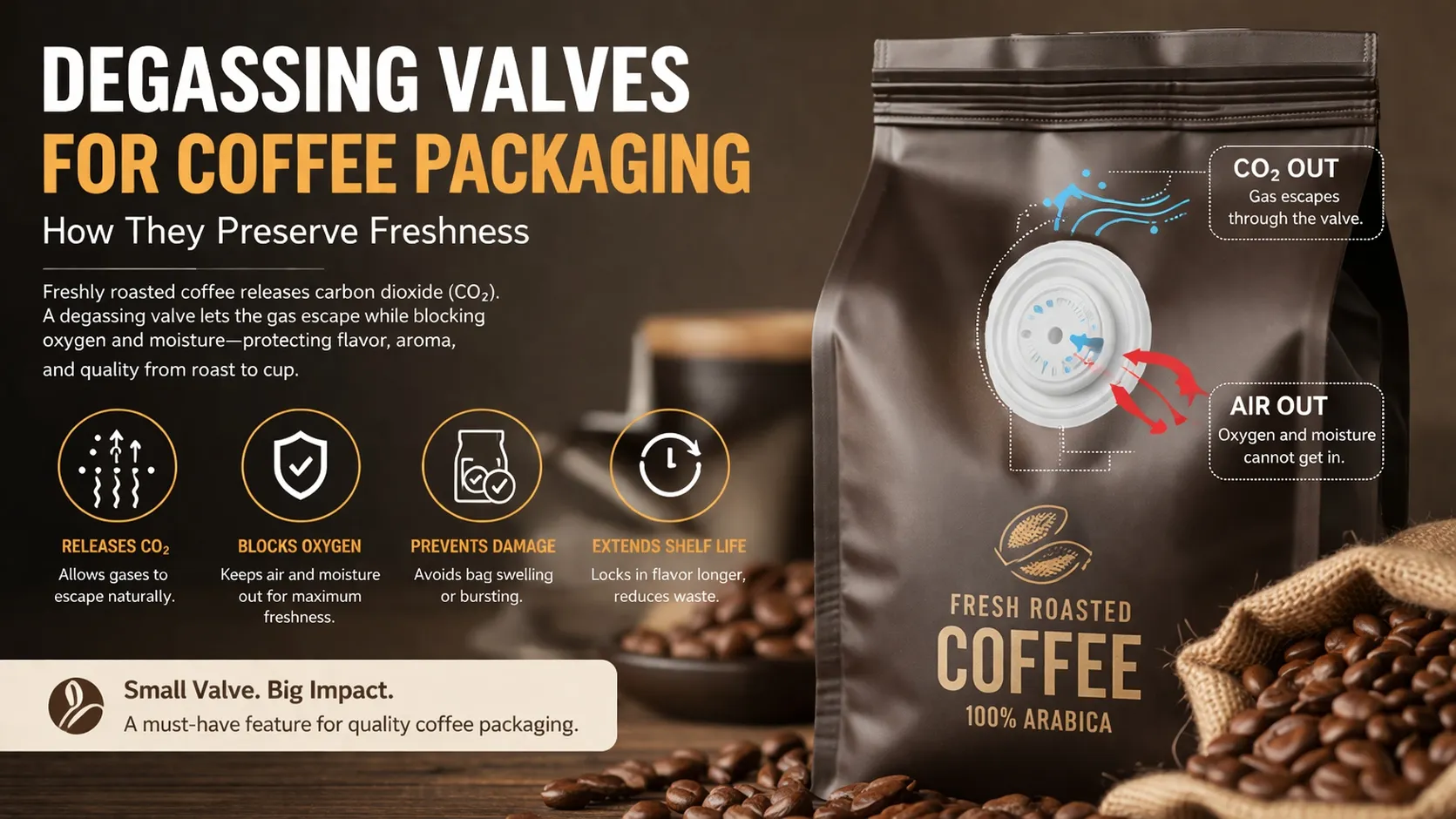 なぜコーヒーバッグには通気口があるのでしょうか?