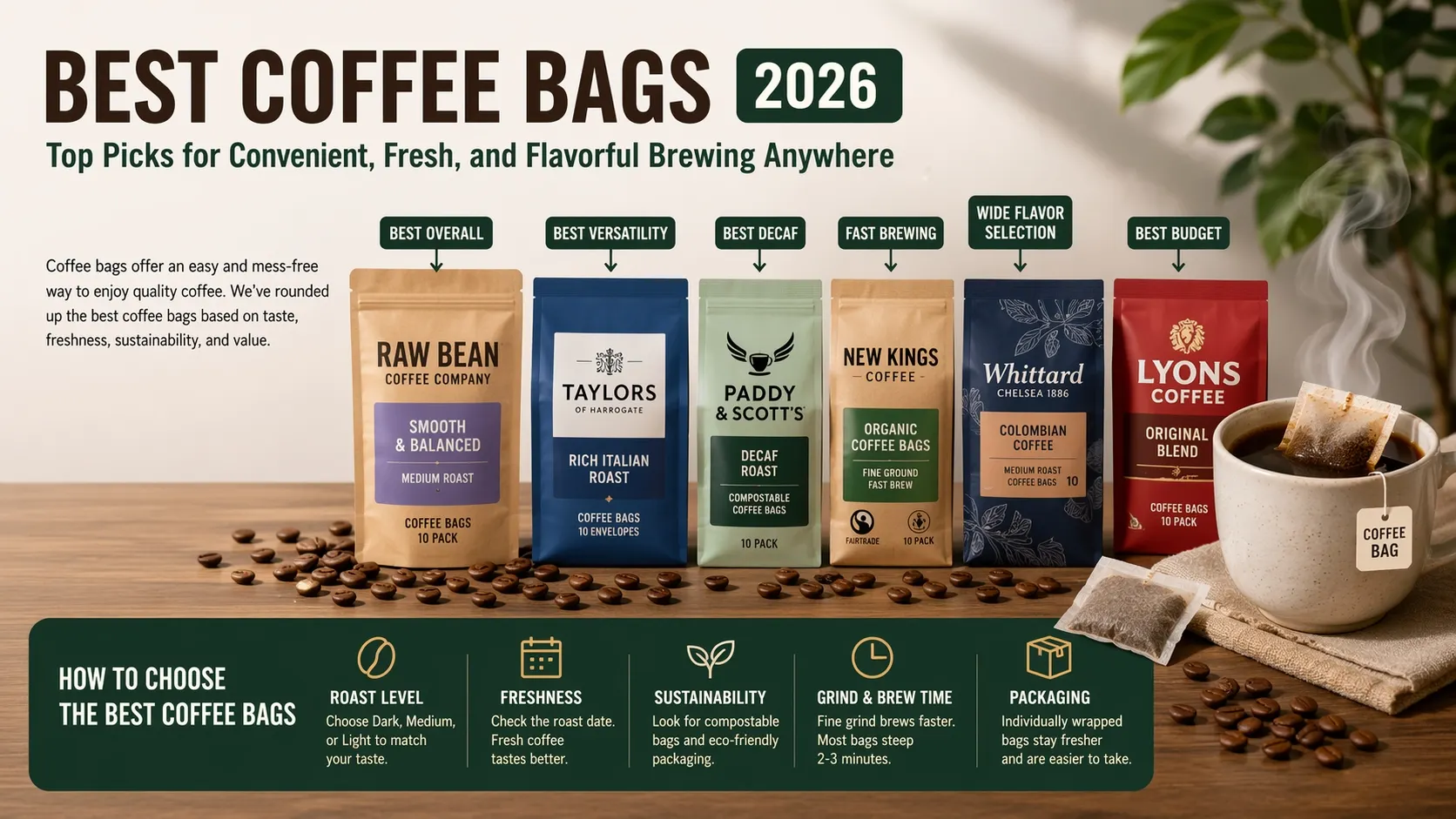最高のコーヒーバッグ 2026